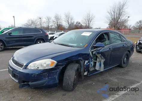 2015 Chevrolet Impala Limited Police from USA, damaged, VIN 2G1WD5E37F1165354